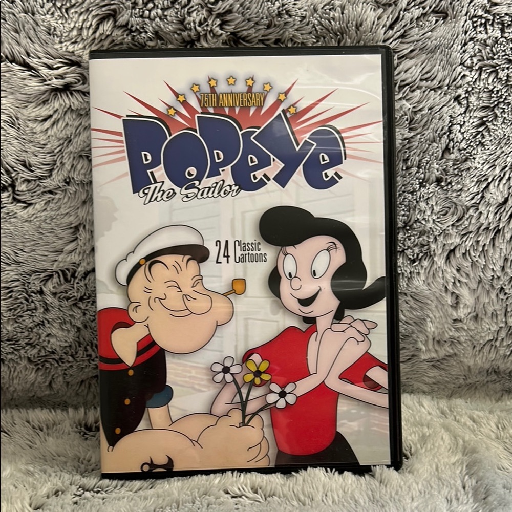 Popeye The Sailor 75th Anniversary DVD